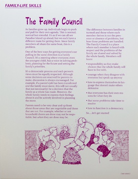 Family Life Skills: The Family Council: draft