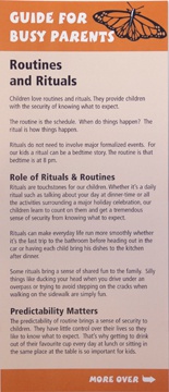 Routines and Rituals